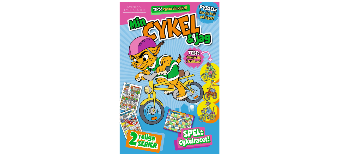 Omslag till tidningen min cykel och jag